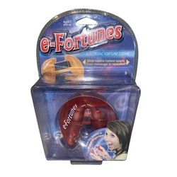 E-Fortunes Electronic Fortune Cookie Senario LCD Teller GAME NEW VINTAGE