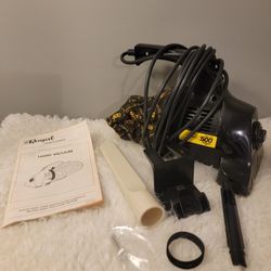 Vintage Royal Dirt Devil Series 500 handheld vacuum cleaner 25ft cord. Black & yellow.