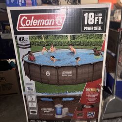 Above ground pool 18’ NEW