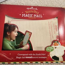 NEW North Pole Magic Mail Stationary Kit