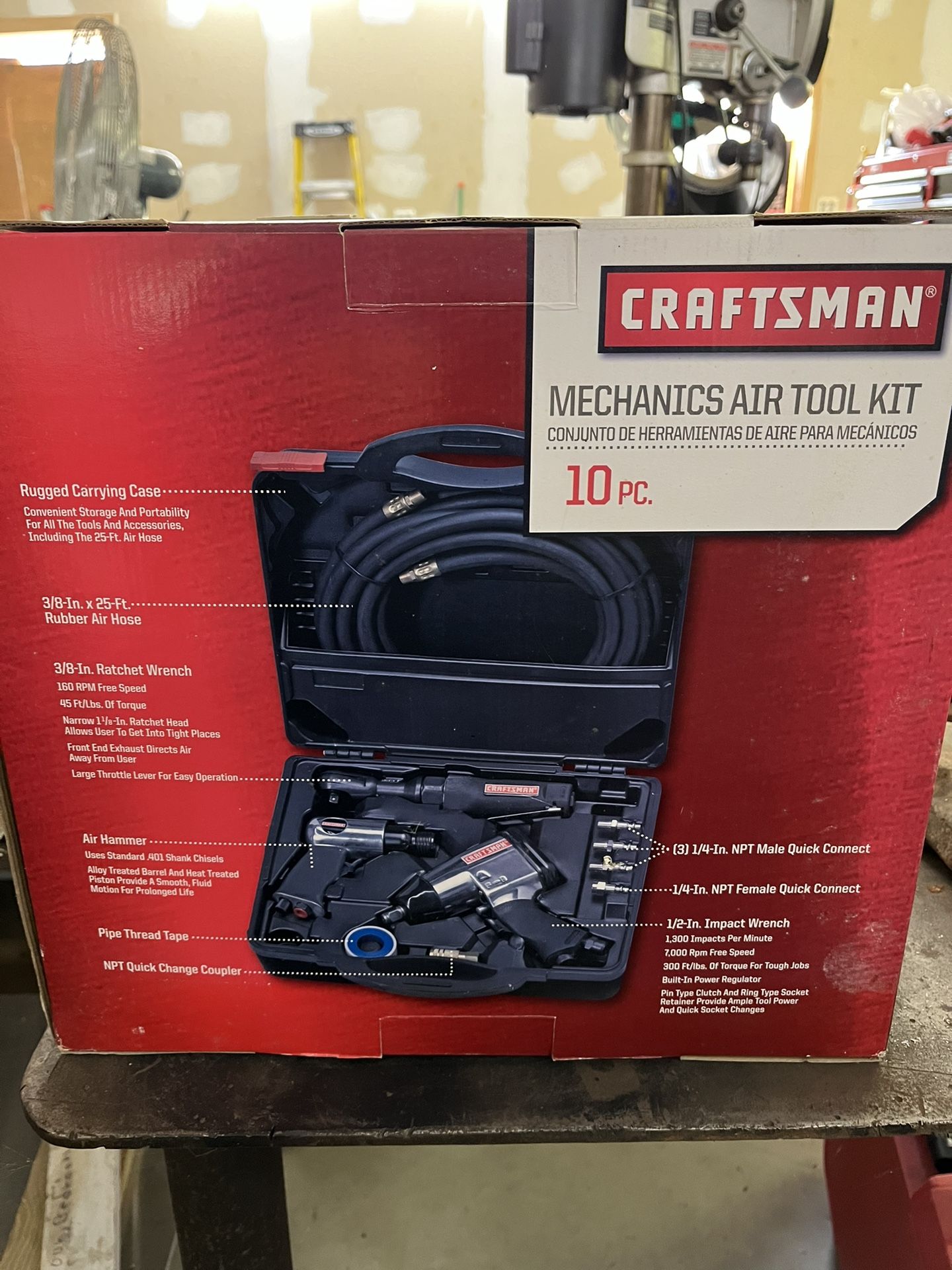 CRAFTSMAN 3/8 DRIVE IN PACKED