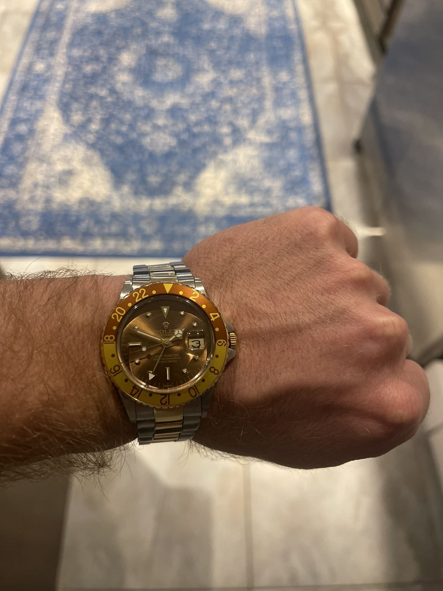 Vintage Rolex Jubilee Rolex GMT-Master 1675 Mk5 Dial