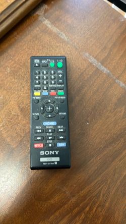 Sony BD Remote
