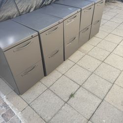 5 File cabinets, free delivery