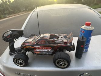 Traxxas Nitro Sport with an upgrade motor