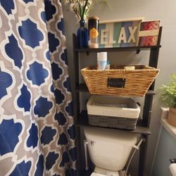 Bathroom Ladder Shelvings