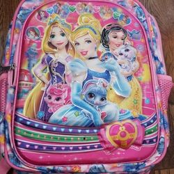 Never Used Girl School Backpack -sound Activated 