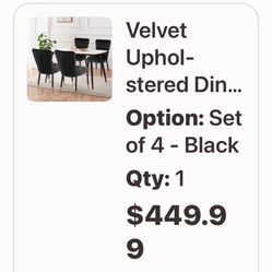 Dining Chairs Set Of 4 