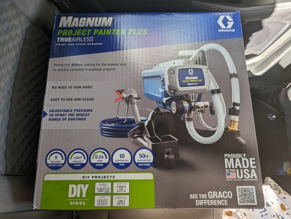 Magnum Airless 2800 Psi Project Painter Plus Stand Paint Sprayer for
