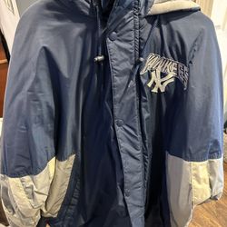 NY Yankees Starter Coat- XXL 