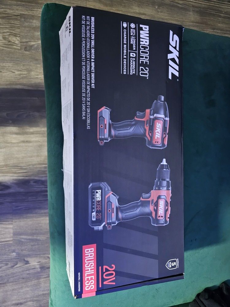 Skil Powercore 20 Brushless Combo Set