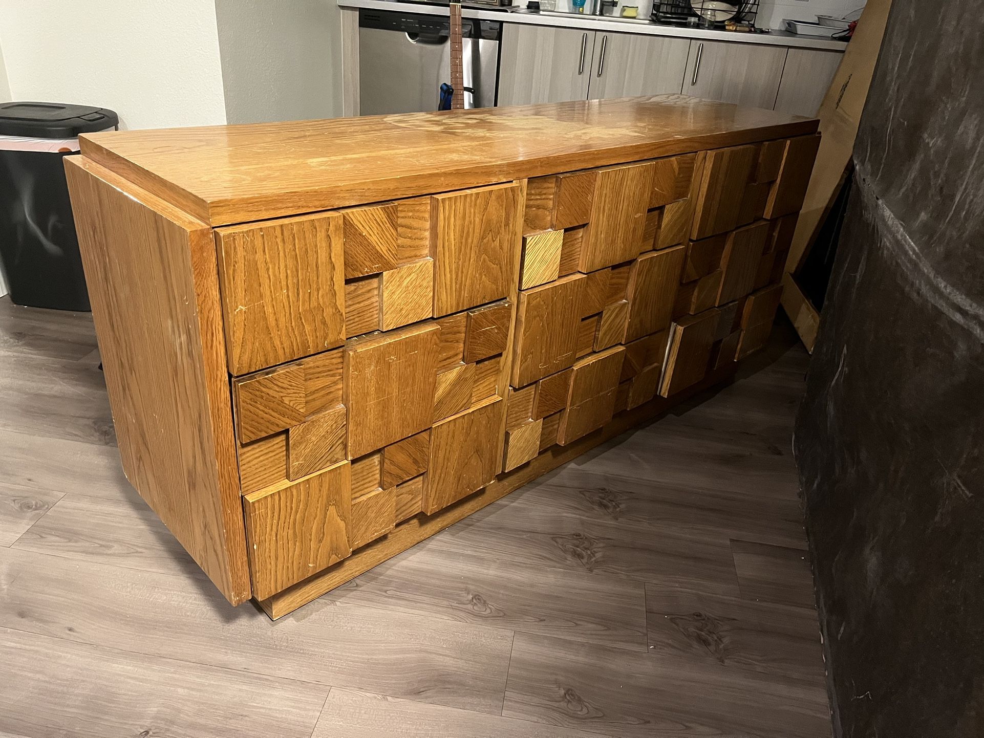 Solid Wood Bedroom Furniture Set