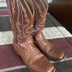 Men’s Roper Cowboy Ostrich Boots 7