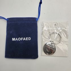 Easily Distracted By Cows Keychain 