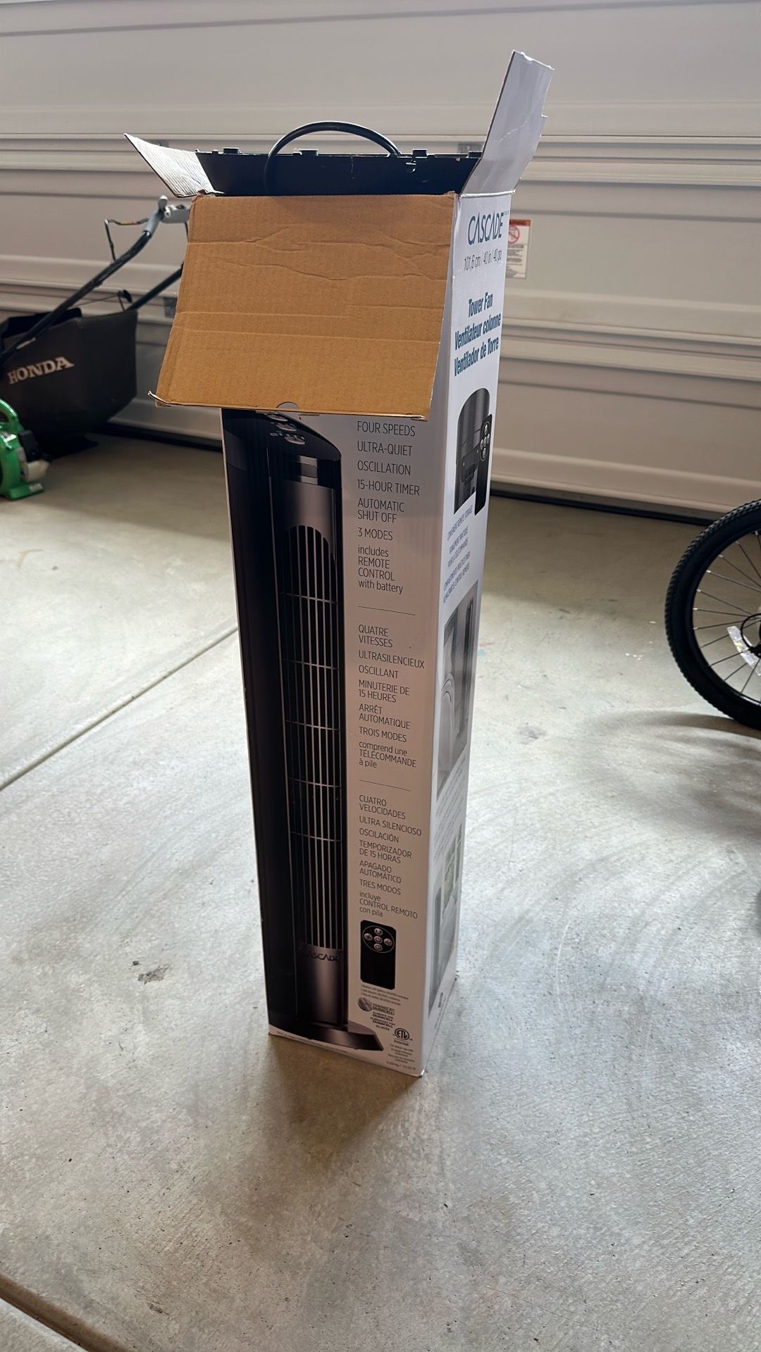 Tower fan