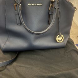 Michael Kors Blue Purse