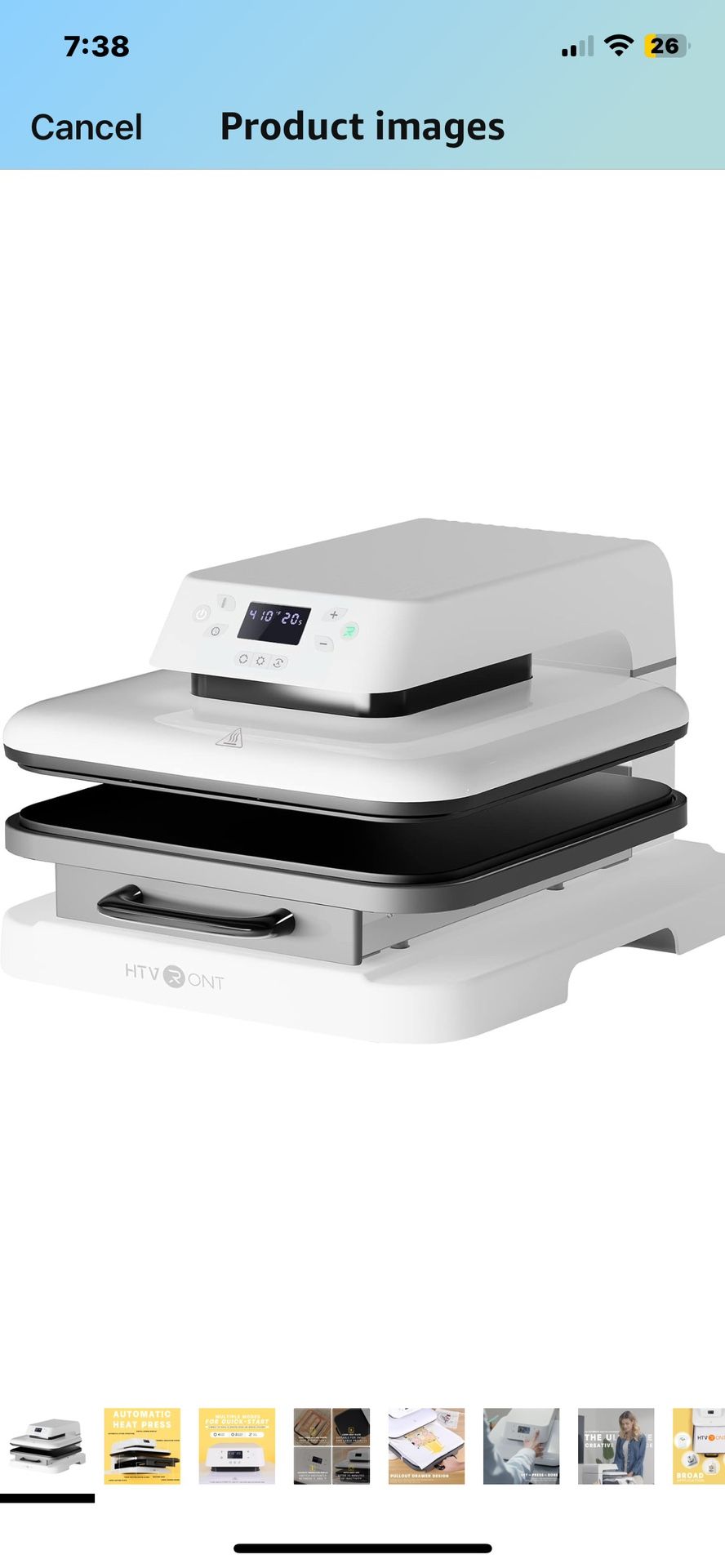 HTV Heat press