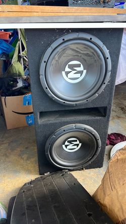 Memphis 2 12” Subs. No AMP