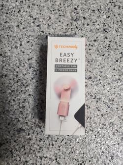 Portable Fan Charging  Power Bank