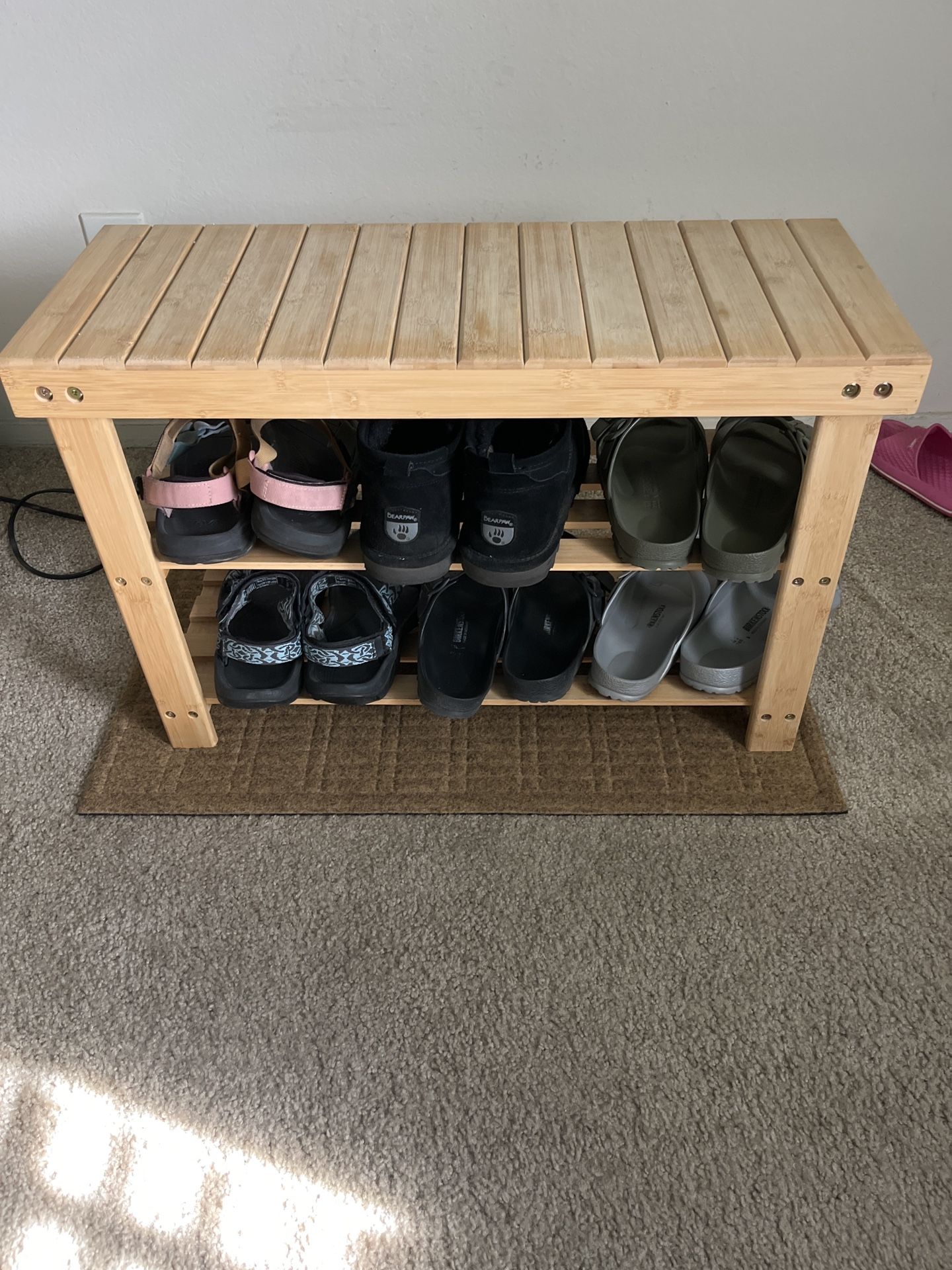 Homemaid brand shoe rack
