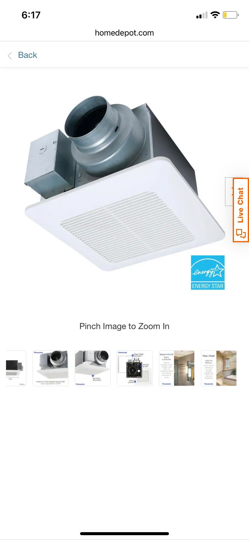 New Ceiling Fan Panasonic FV-0511VQ1 Bathroom Ventilation Fan best Offer