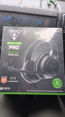 Turtle beach ear force stealth pro wireless headphones