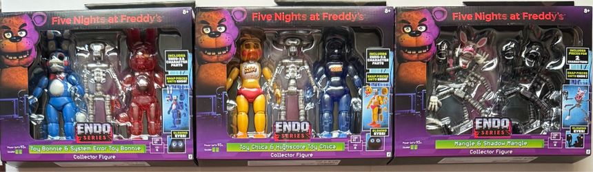 Five Nights at Freddy’s Endo Series 2 Set Of 3