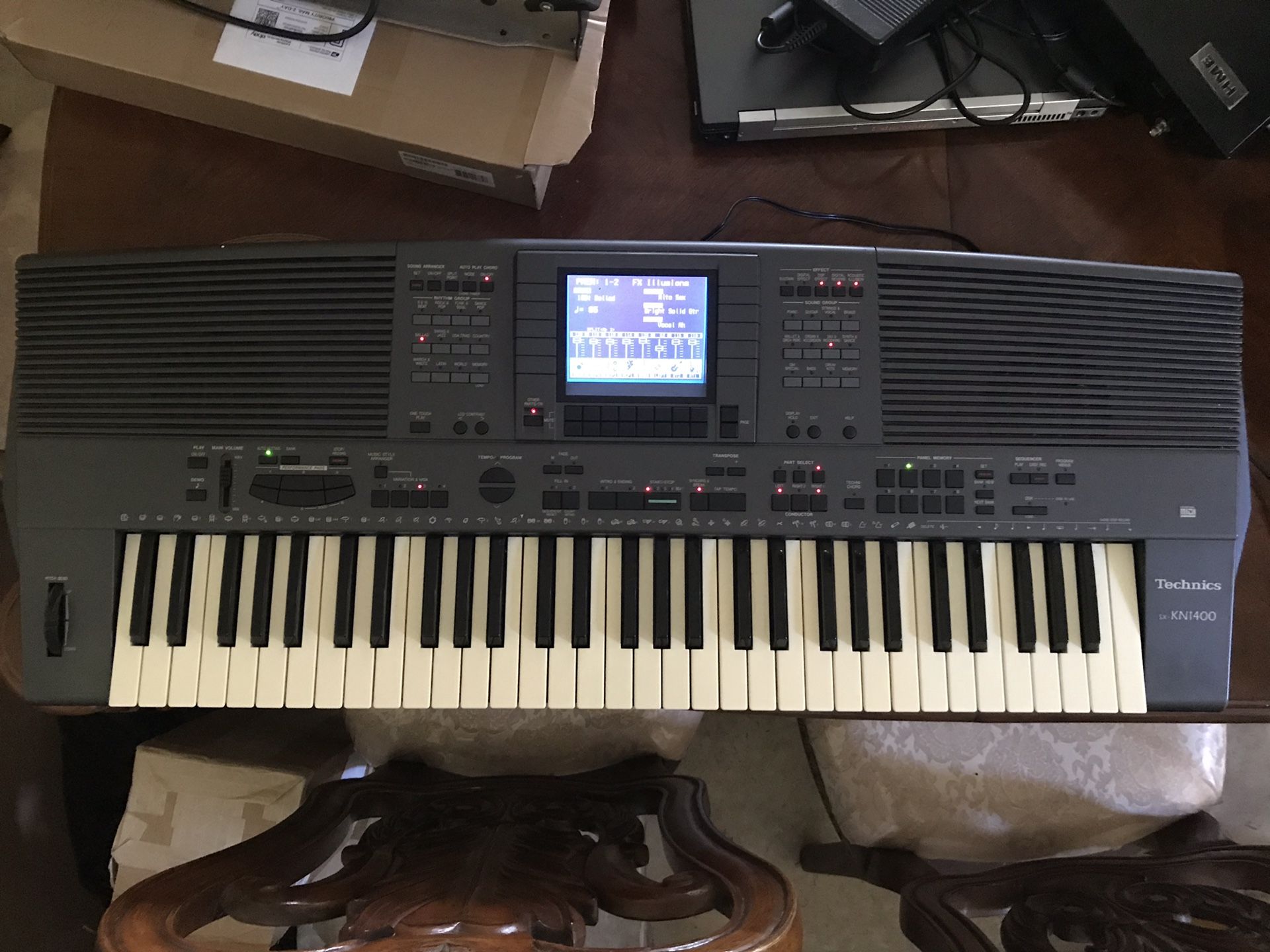 Technics SX KN-1400 professional music keyboard Digital Synthesizer