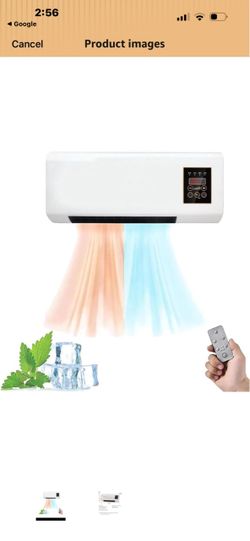 Ductless Air Conditioners,wall Ac Unit No Windows Needed, Fast Natural Wind/heating,2000w,portable Wall Mounted Air Conditioner,wall Mounted with Remo