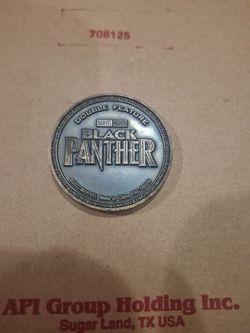 Marvel Studios , Black Panther made in Wakanda collectible coin