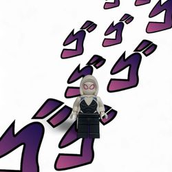 Lego Marvel Spider Gwen Minifigure 