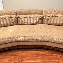 Sofa And Matching 2 Arm Chair Set (Total 3 Pieces)