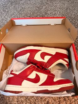 Nike dunk low (Next nature white gym red)