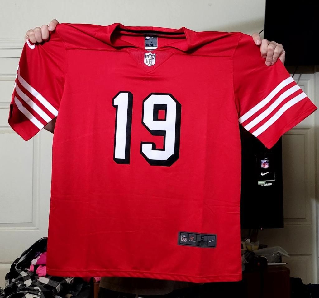 Brand new San Francisco 49ers Jersey #19 Samuel  size small. $50.00