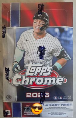 Topps Chrome - MLB Hobby Box