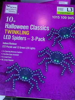 Brand new blinking Halloween bat lights