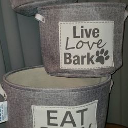 Dog Baskets Grey