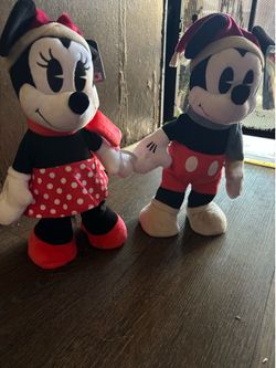 Christmas Musical Mickey and Minnie Mouse