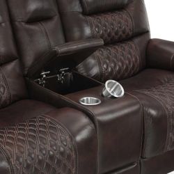 New Recliner Sofa And Loveseat With Power Recliners