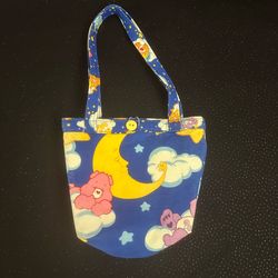 Care Bears Handmade Tote Bag | Made From "Follow Your Dreams" Print Fabric