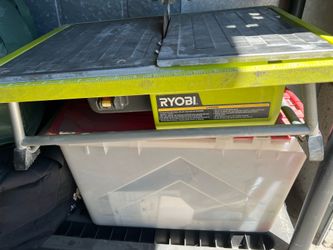 Ryobi tile cutter