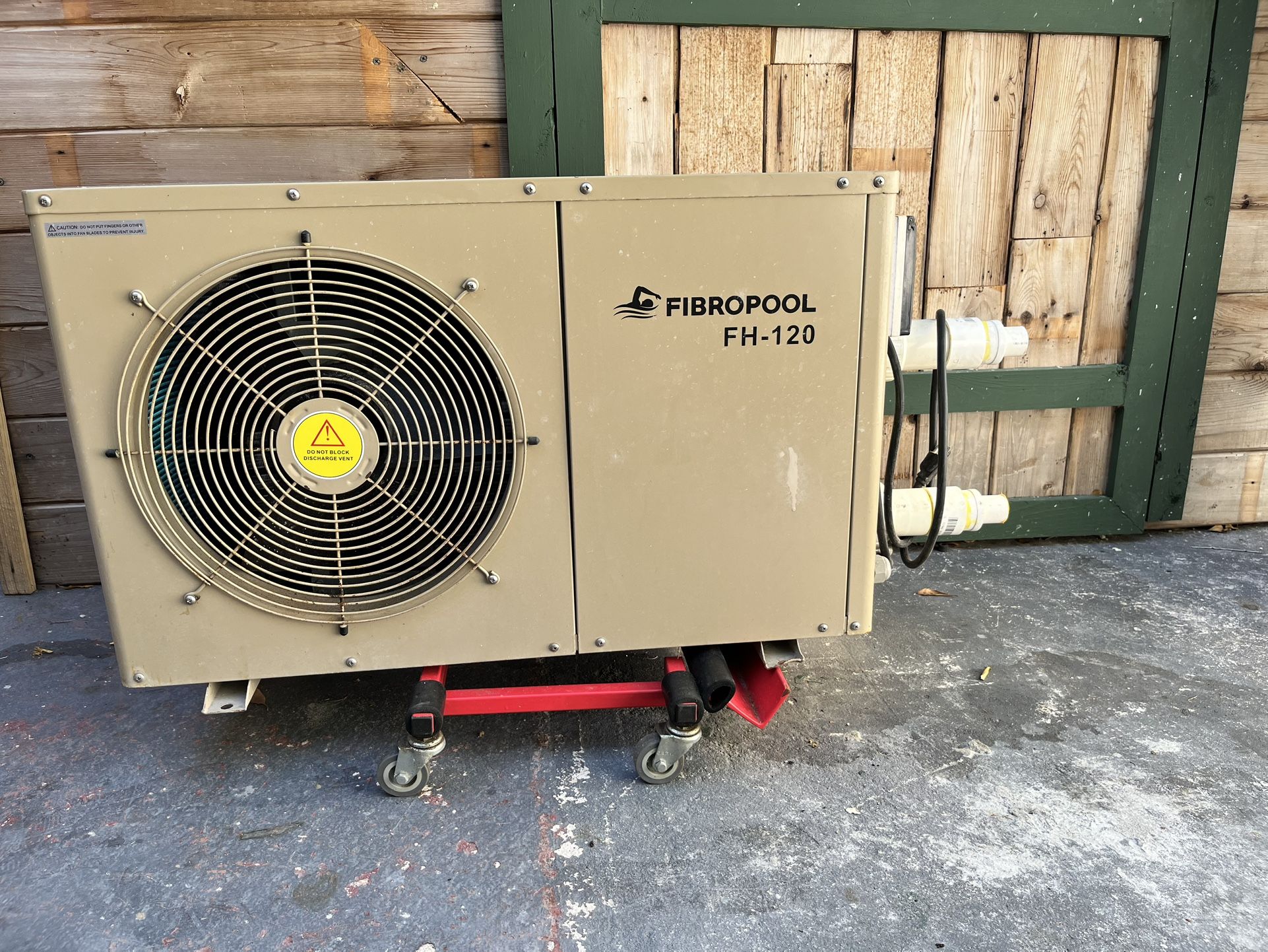 20,000 BTU Above Ground Pool Heater -works Great