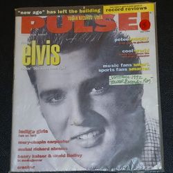 Vintage 1992 PULSE! Tower Records Mag. ELVIS COVER Peter Murphy