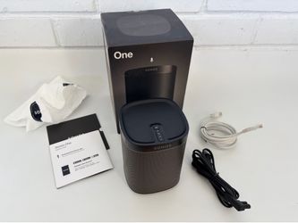 Sonos One (Gen 2) Smart Speaker Black