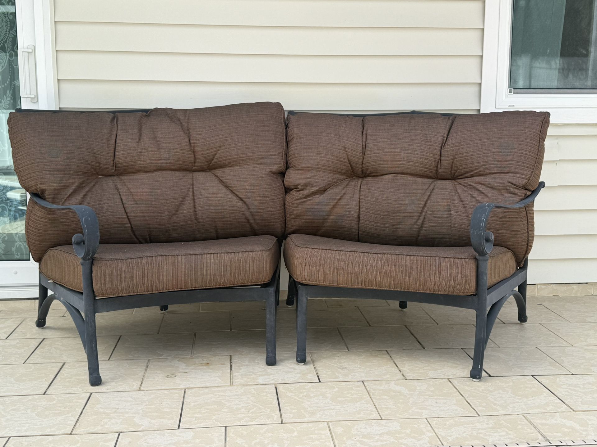 Patio Sofa - 2 Piece Sunbrella