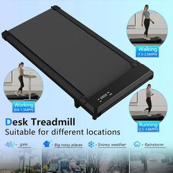 UEADCM UNDER DESK WALKING TREADMILL PAD COMPACT WITH INCLINE QUIET EASY SET UP