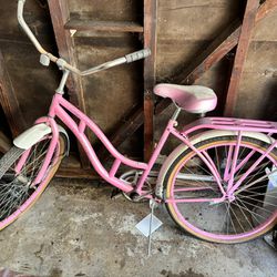 Pink Schwinn Cruiser Bike