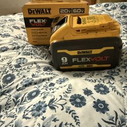 Dewalt FLEX VOLT 9AH Battery 