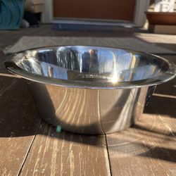 Dog Bowl Dish SS Steel
