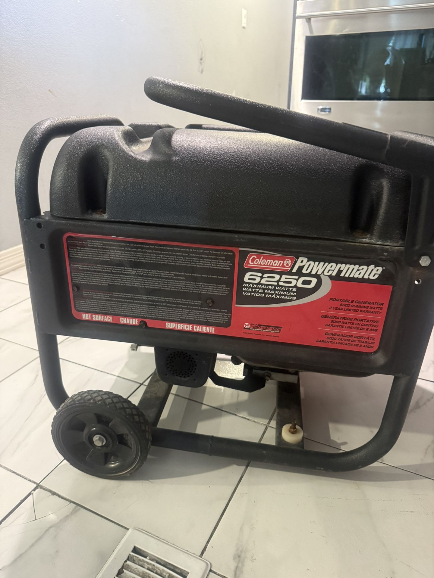 Generator 6250 Watts 